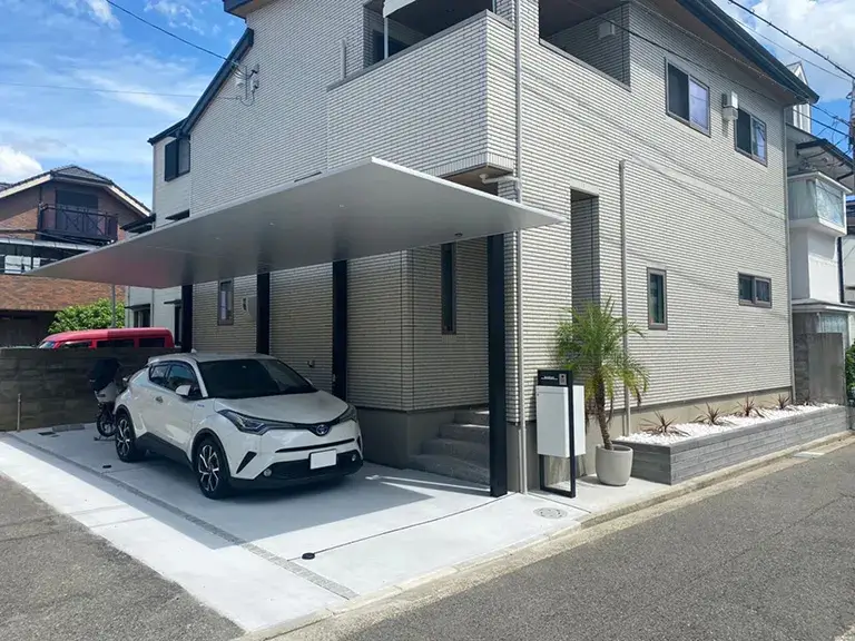 駐車場・カーポート工事施工例