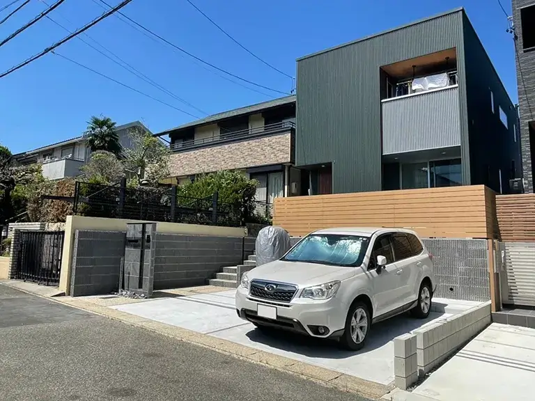 ガーテリア駐車場工事施工事例