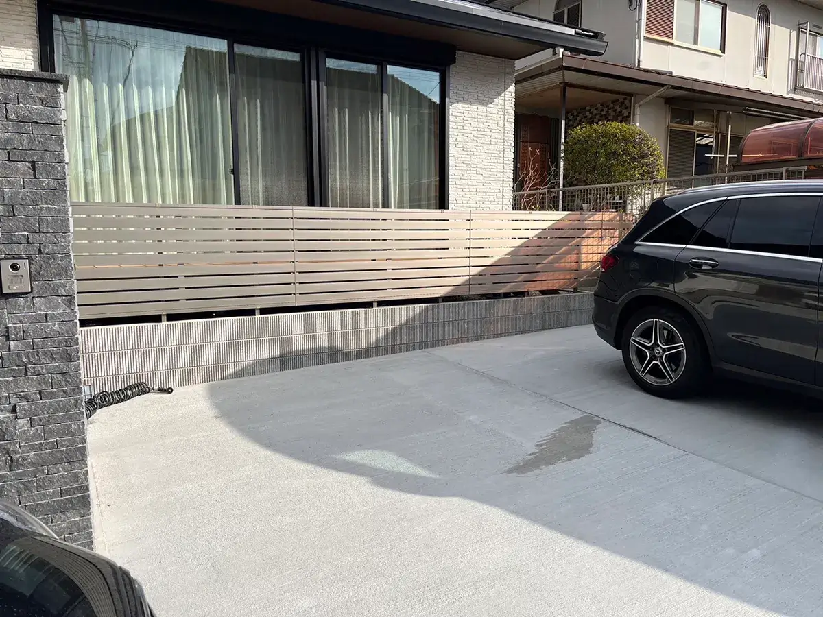 ガーテリアフェンス施工例