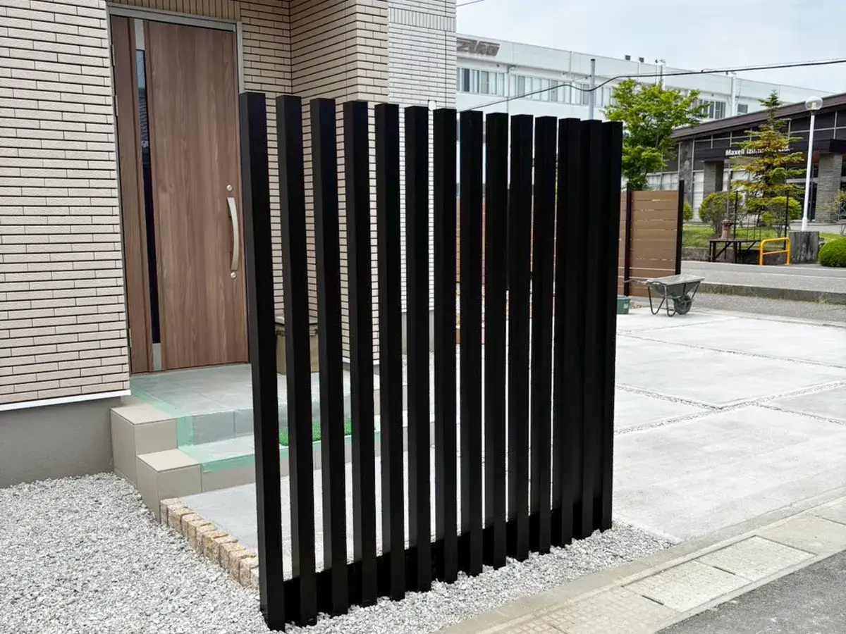 ガーテリアスクリーンフェンス工事施工例