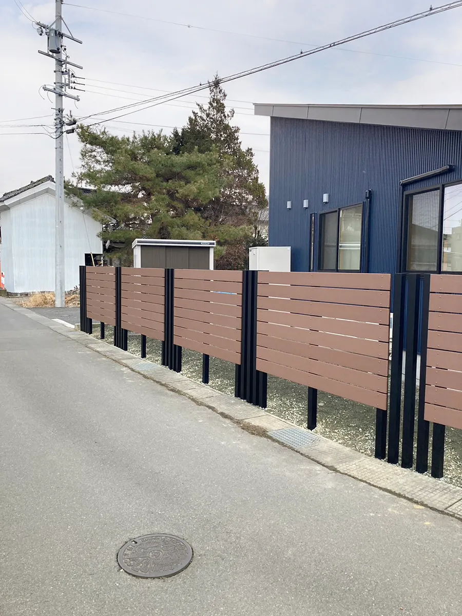 ガーテリアフェンス工事施工例