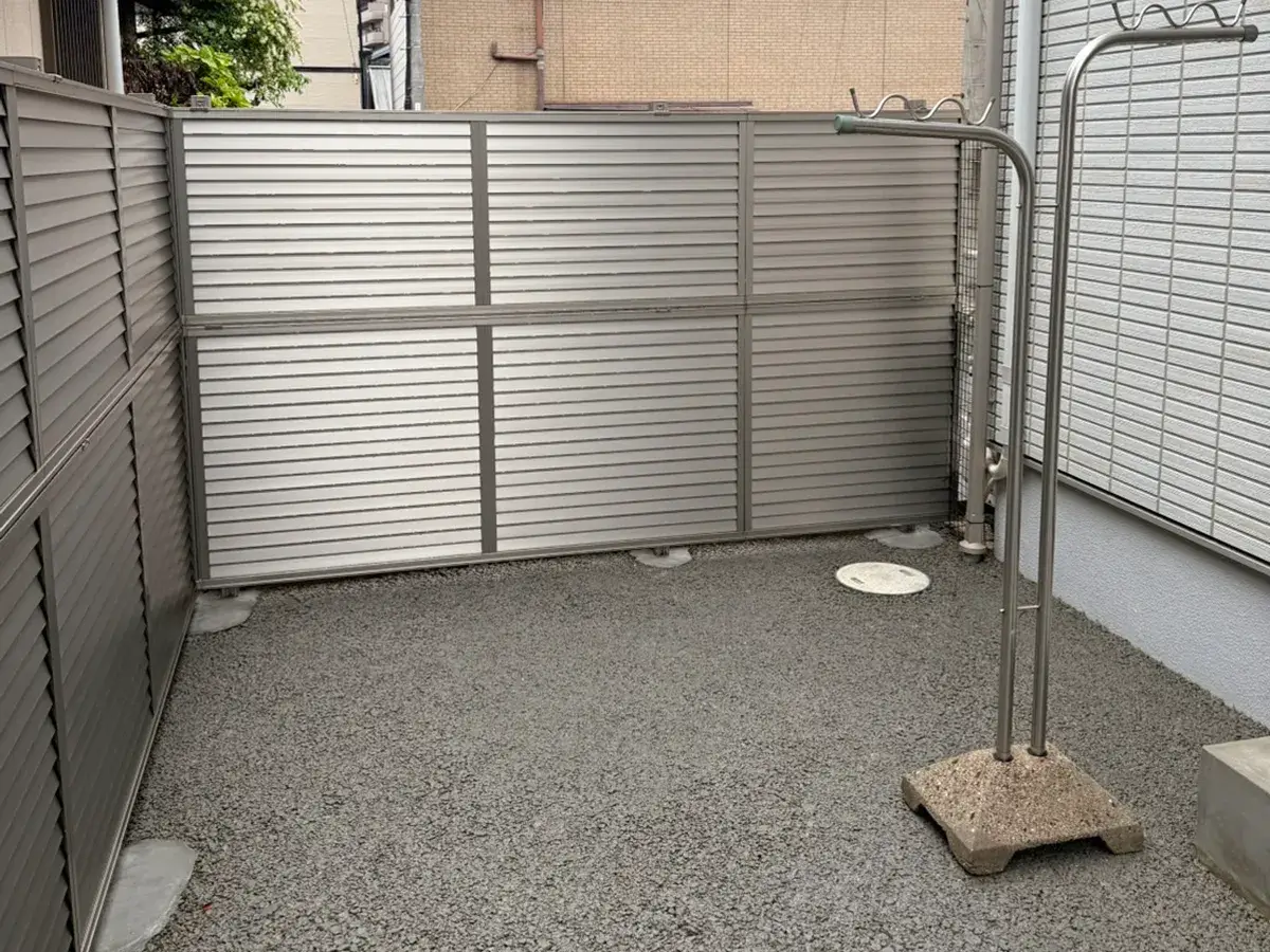 透水性コンクリートドライテック工事施工例