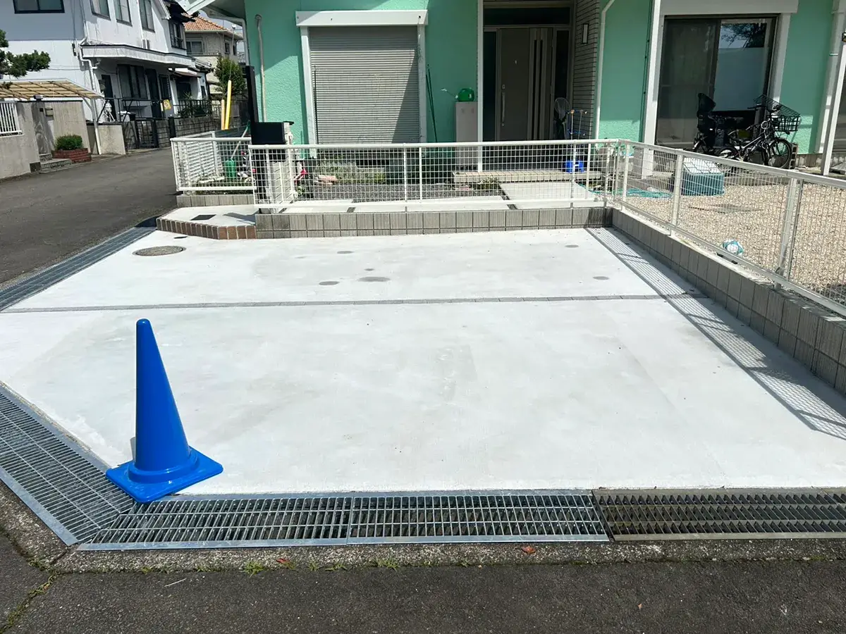 駐車場拡張工事施工例