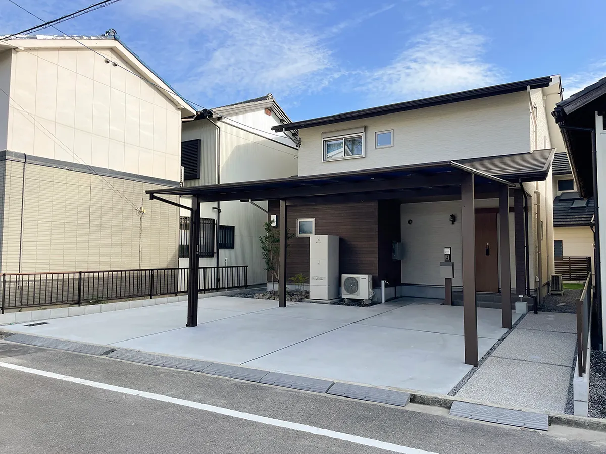 ガーテリア新築外構工事施工例