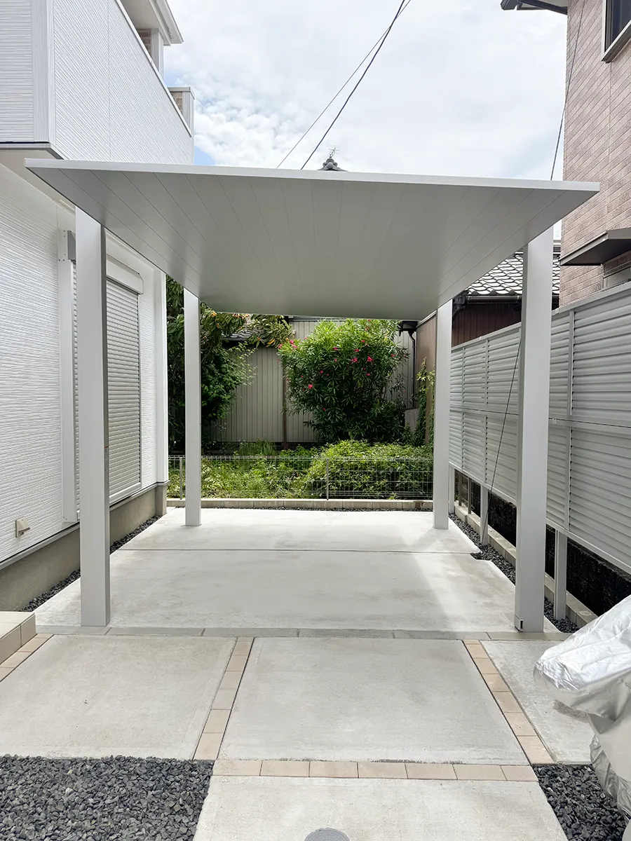 ガーテリアカーポートSC施工例