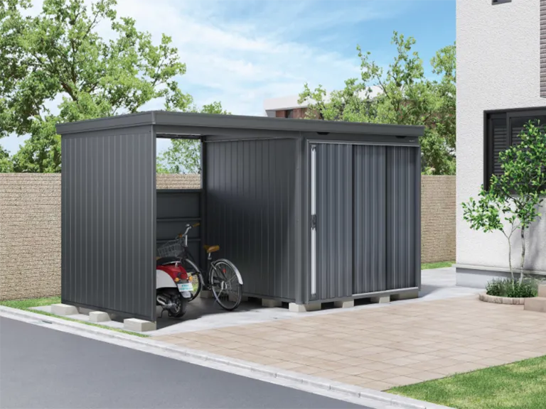 イナバ物置:フォルタウィズ(フランネルグレー色)