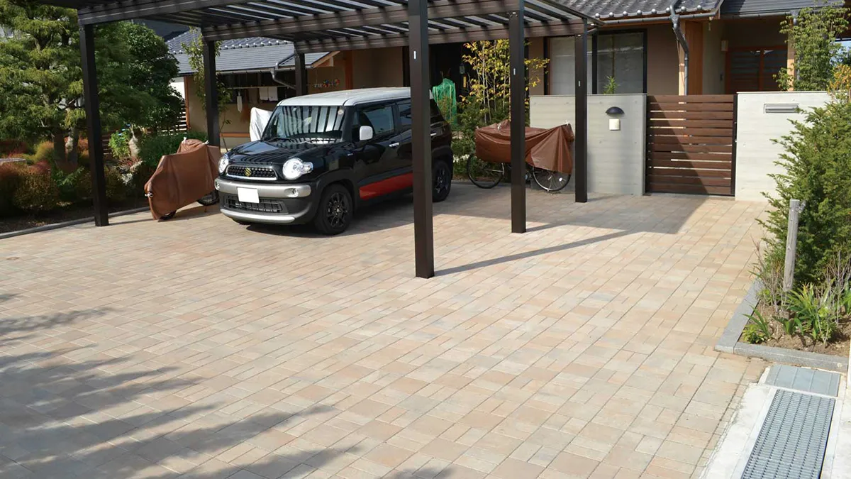 エスピックインターロッキング施工例