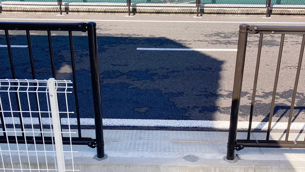 ガーテリア自営工事フェンスカット施工例