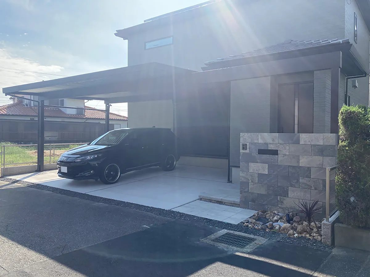 新築外構工事施工例