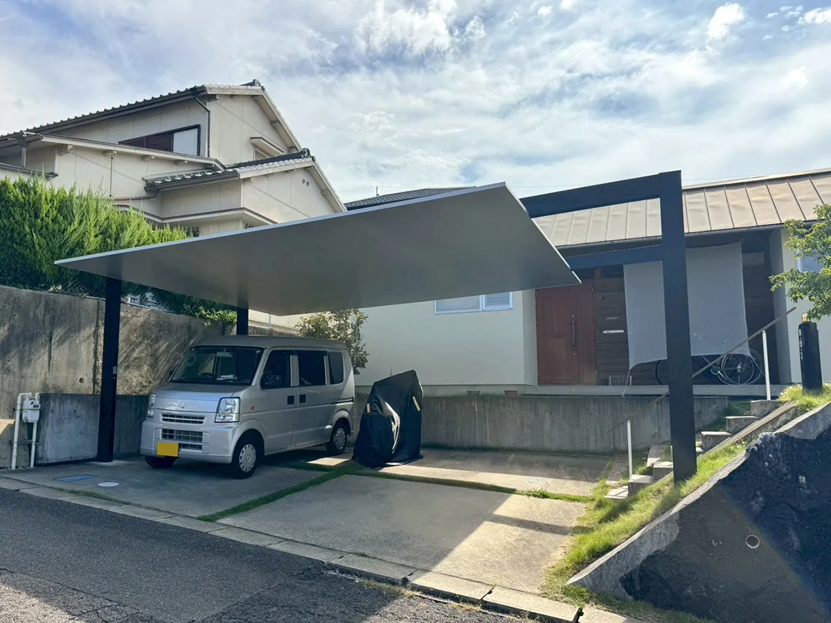 アルミカーポート施工例