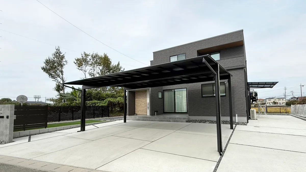 ガーテリア外構駐車場工事施工例