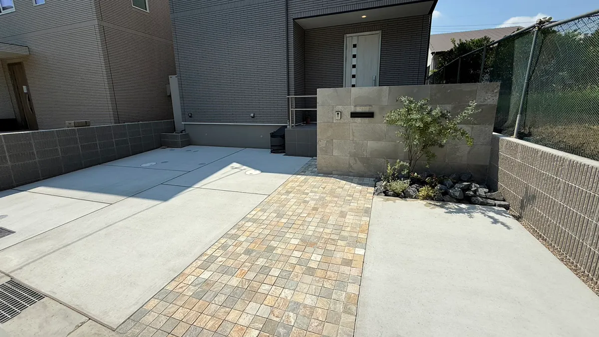 ガーテリア新築外構施工例