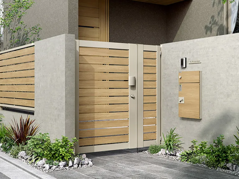 YKK AP/ルシアス門扉