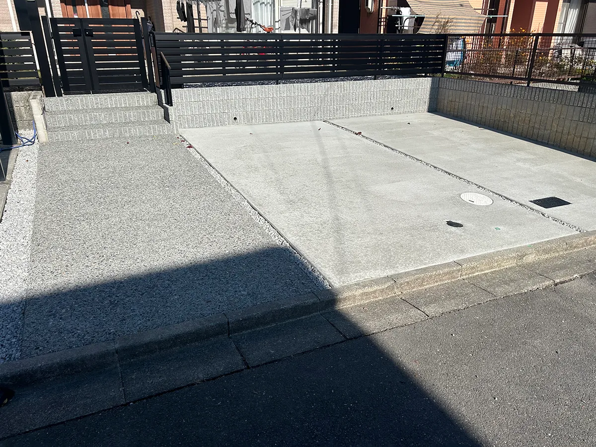 駐車場拡張工事After