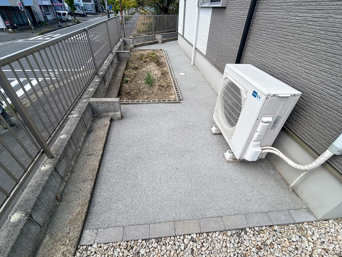 雑草対策リフォーム工事施工例