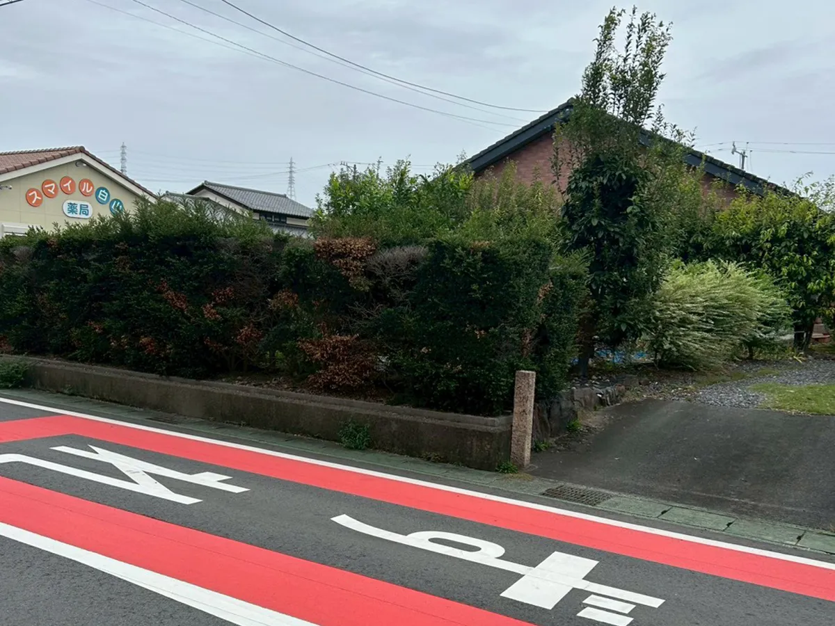 外構フェンスリフォーム施工前