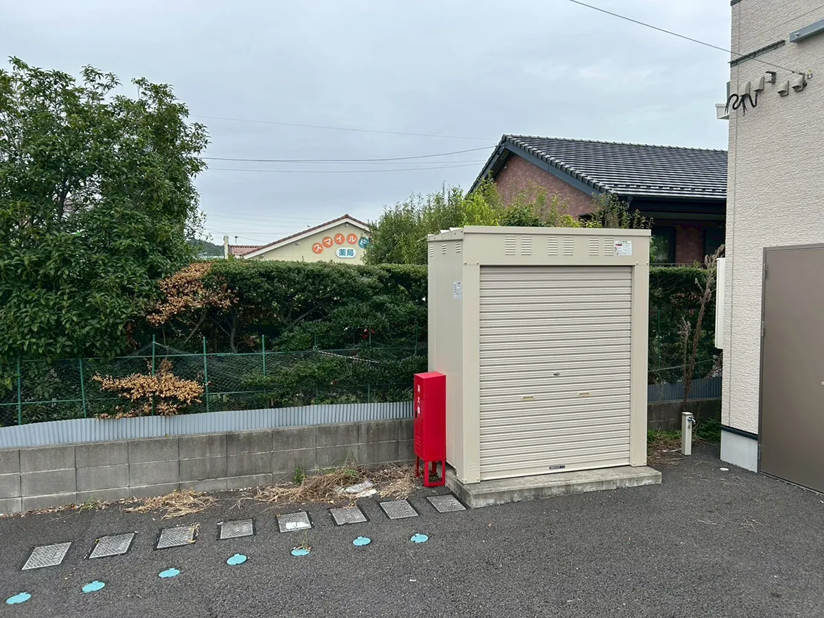 生垣撤去外構リフォームBefore