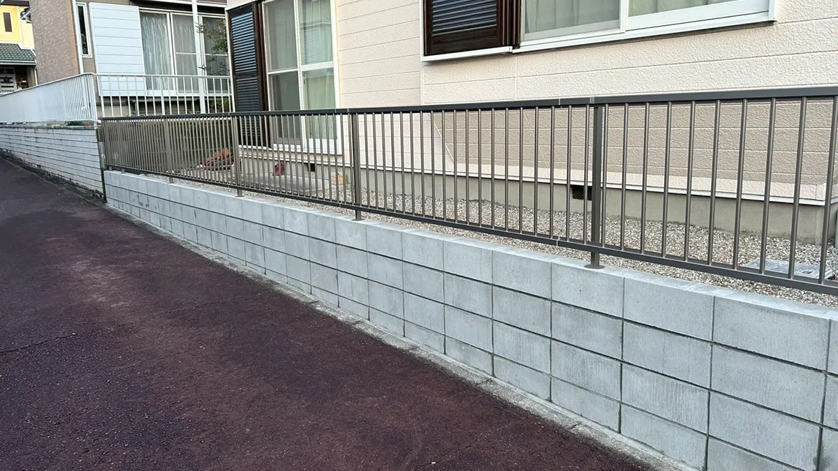 ガーテリアブロック塀＆フェンスリフォーム施工例